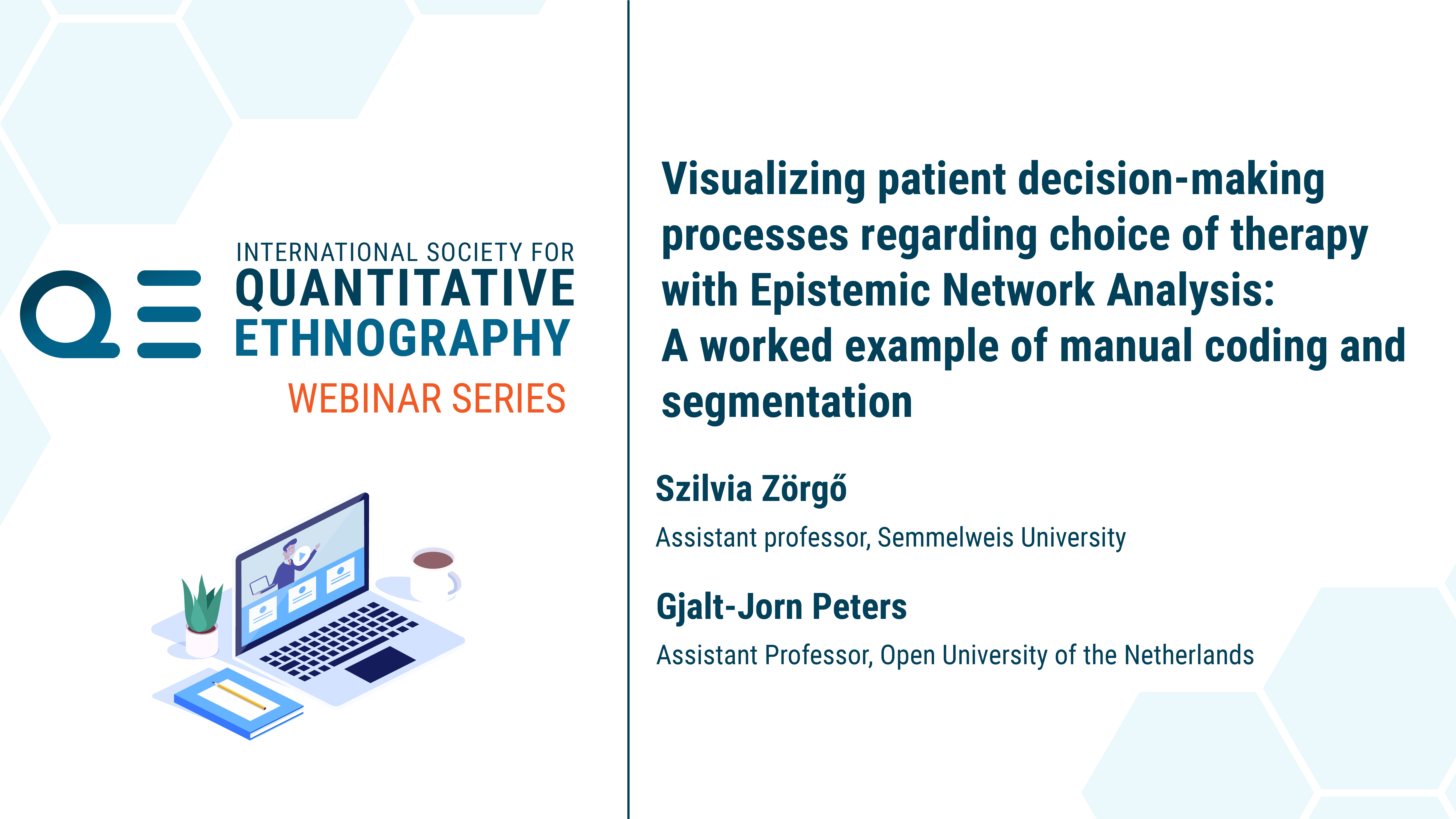 Visualizing patient decision-making processes regarding choice of therapy with Epistemic Network Analysis: A worked example of manual coding and segmentation